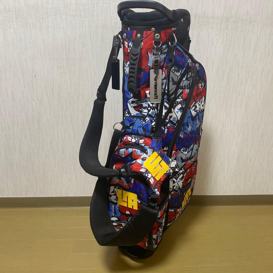 完売品！ラウドマウス　 キャディバッグ グラフィックデザイン
