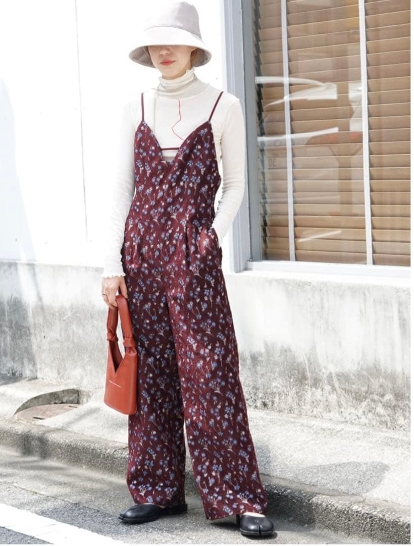 Mame マメFloral Jacquard Jumpsuits