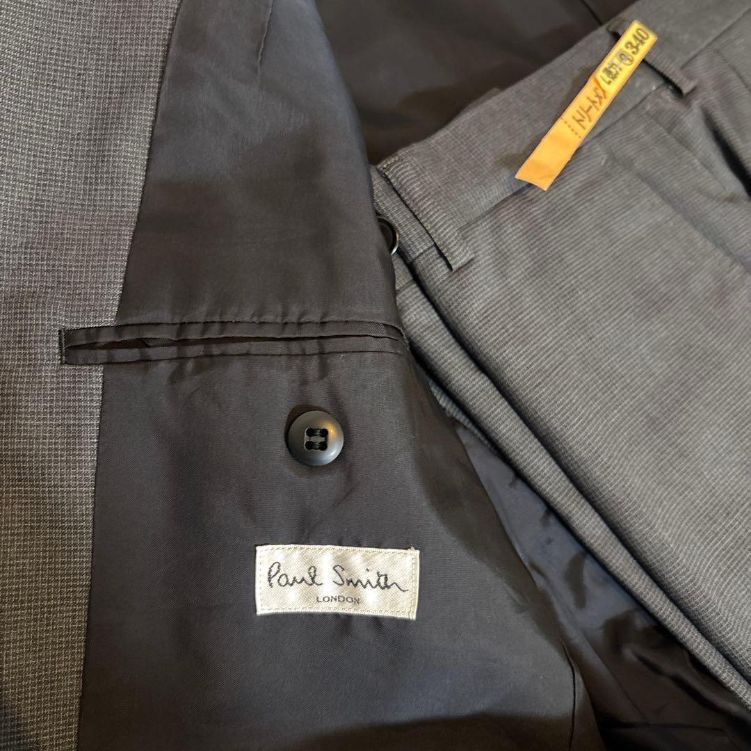【美品】ポールスミスロンドン　セットアップスーツ　ネクタイ付