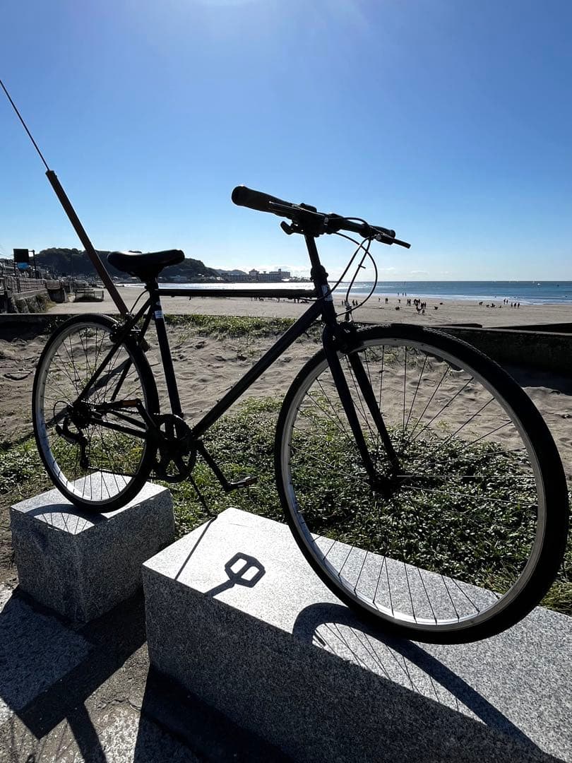 RIPSTOPクロスバイク新品タイヤ新品チューブ新品リムバンド不具合無し。