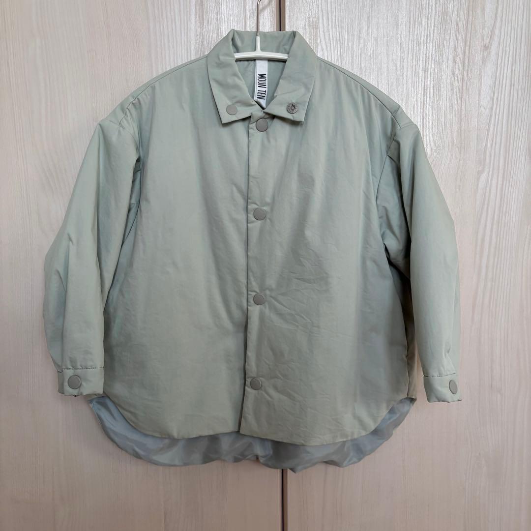 ジャケット・ブルゾン MOUN TEN. plain puff shirts / half pants