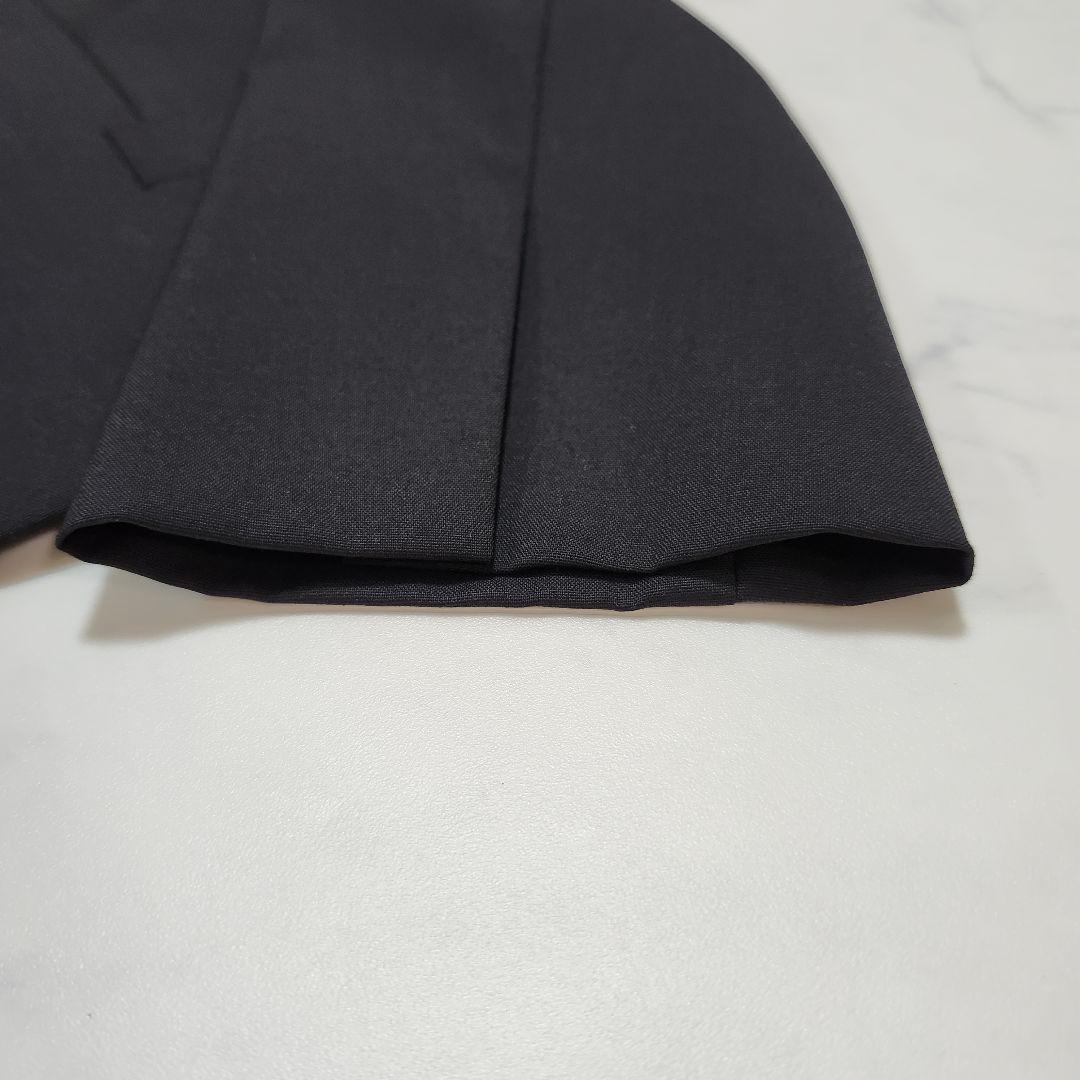 バーバリーロンドン　スカートスーツ　セットアップ　イタリア製生地　40　ブラック