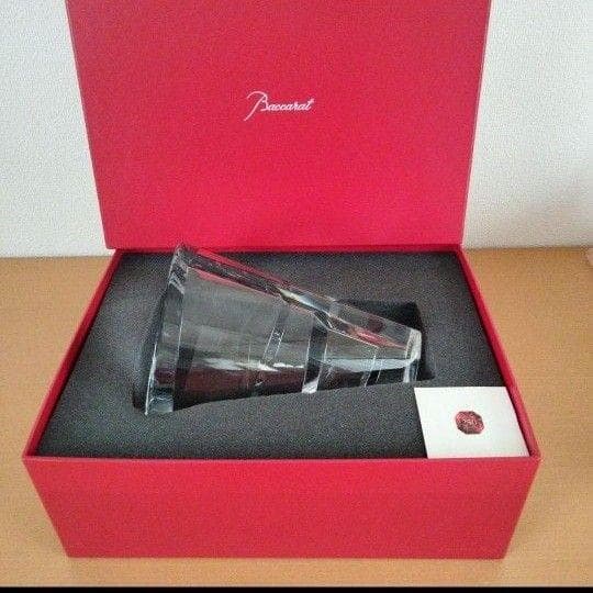 【展示品】バカラ　スコープ 大型花瓶 　フラワーベース　カレイドスコープ　箱付き