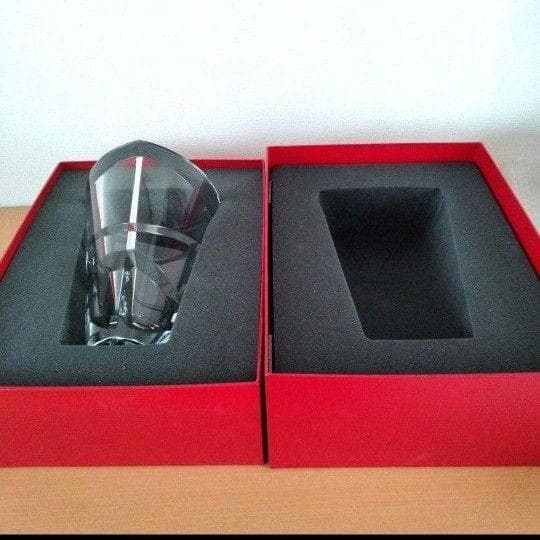 【展示品】バカラ　スコープ 大型花瓶 　フラワーベース　カレイドスコープ　箱付き