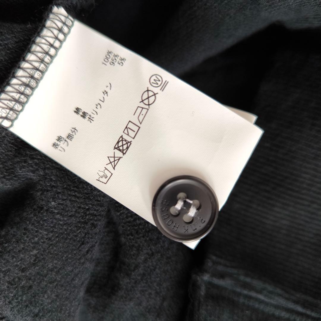 ピンクハウス　ひなぎくテディプリントパーカー　L ブラック