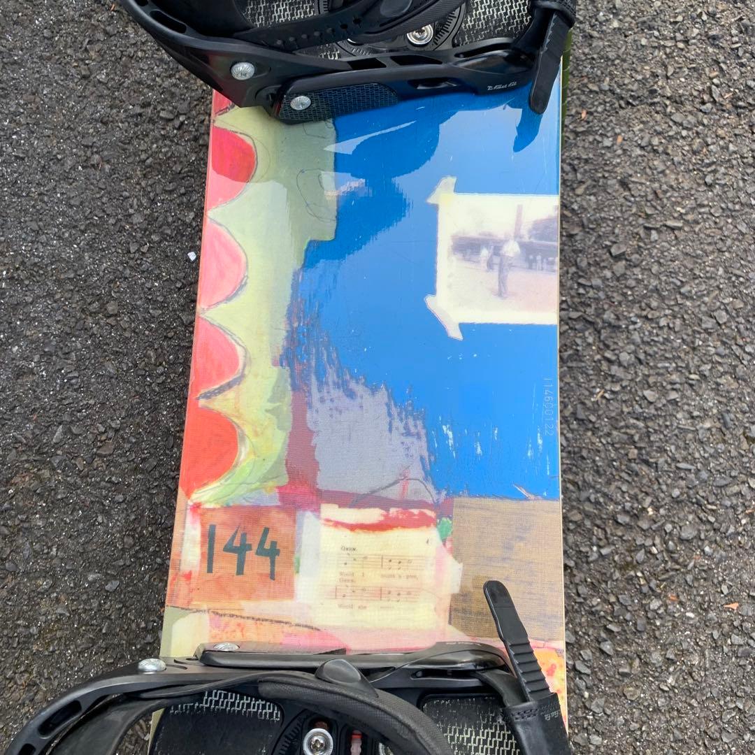 スノーボードセット BURTON 144cm ＋ SALOMON 初中級者