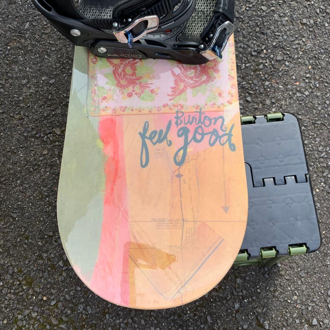 スノーボードセット BURTON 144cm ＋ SALOMON 初中級者
