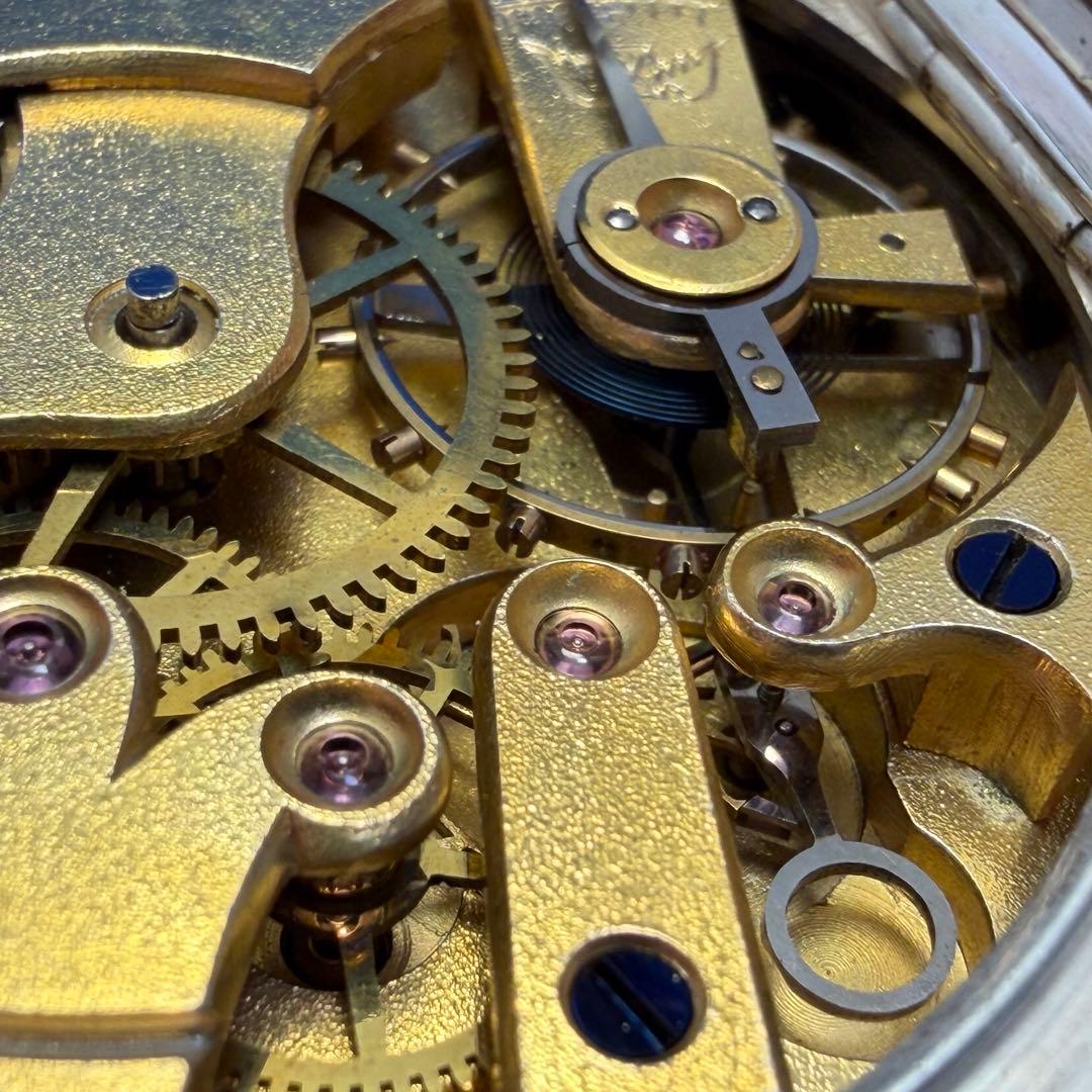 LONGINES 懐中時計 手巻き シルバー色アンティーク