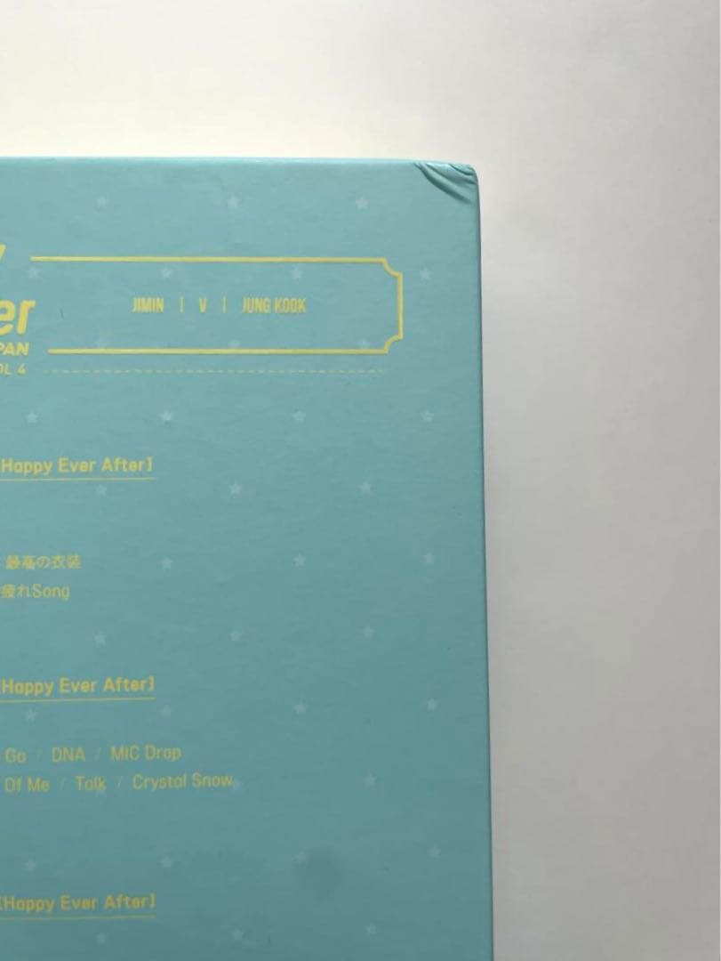 【値下げしました】BTS HAPPY EVER AFTER DVD グクトレカ付