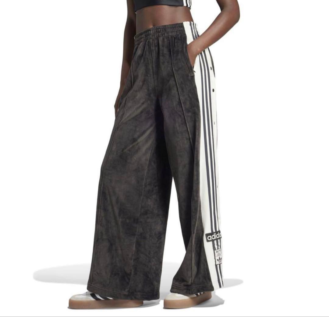 ADIDAS originals アディブレイク ベロア トラックパンツ黒 XL