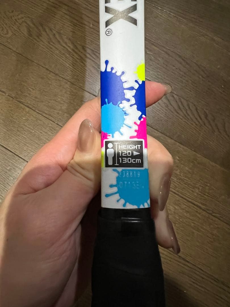 軟式テニス　ジュニア用と大人用