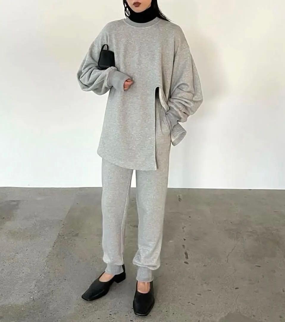 靴 CLANE / OUTSTITCH SQUARE FLAT SHOES