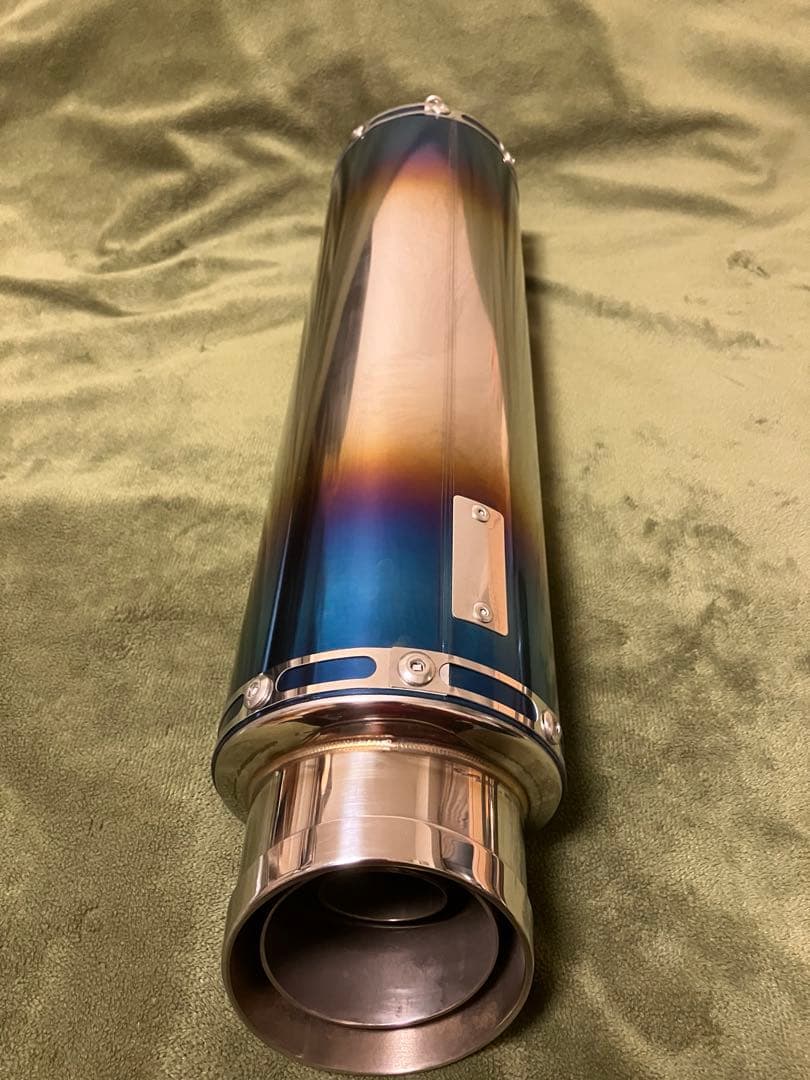 SV650用BEAMS R-EVO2 ヒートチタン スリップオンマフラー