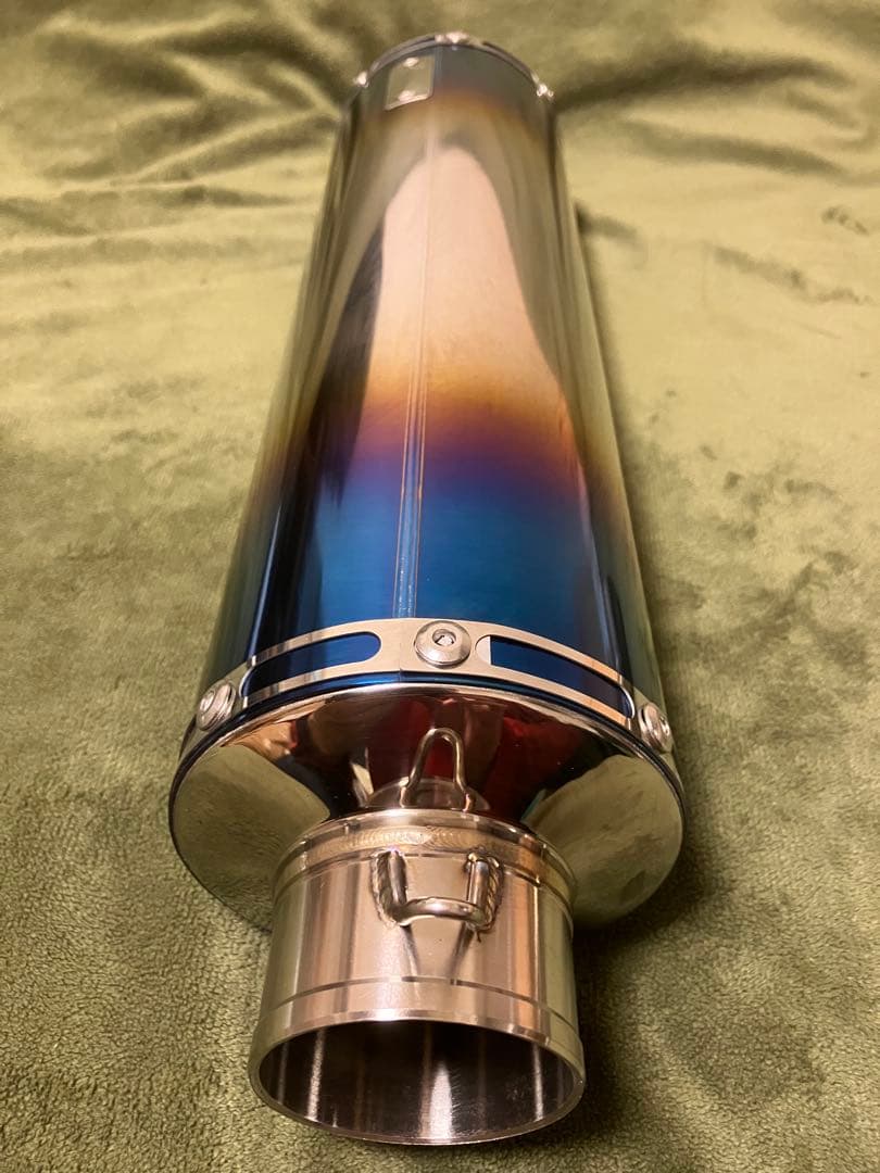 SV650用BEAMS R-EVO2 ヒートチタン スリップオンマフラー