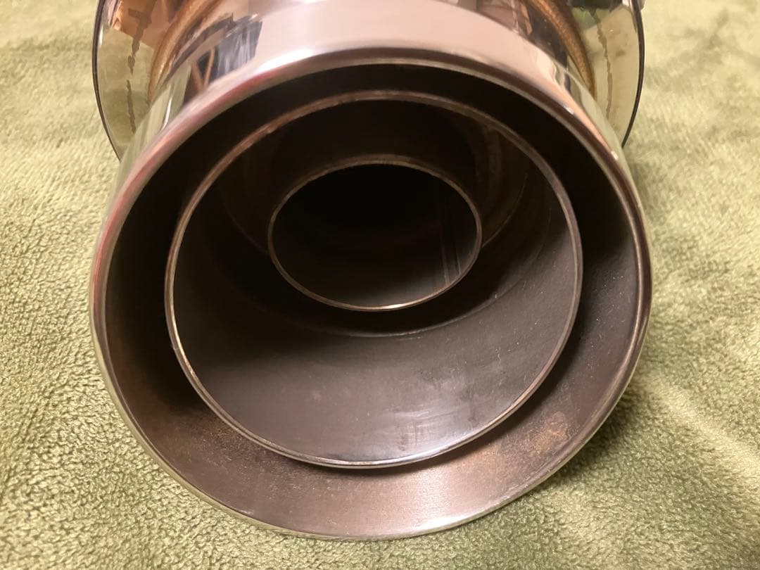 SV650用BEAMS R-EVO2 ヒートチタン スリップオンマフラー