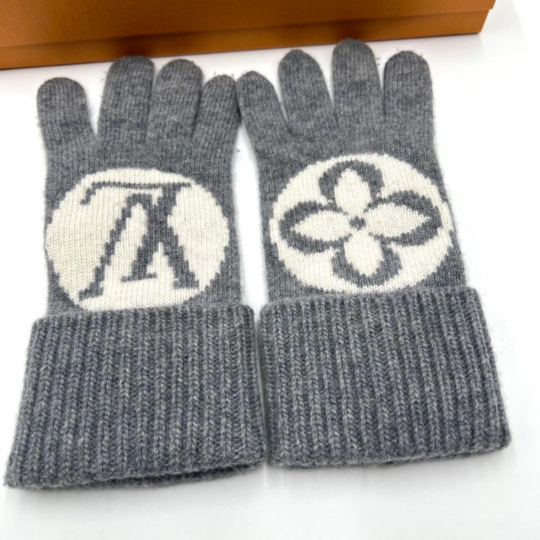 ❣️ルイヴィトン❣️メダリオン•エシャルプニットグローブ手袋【未使用品】