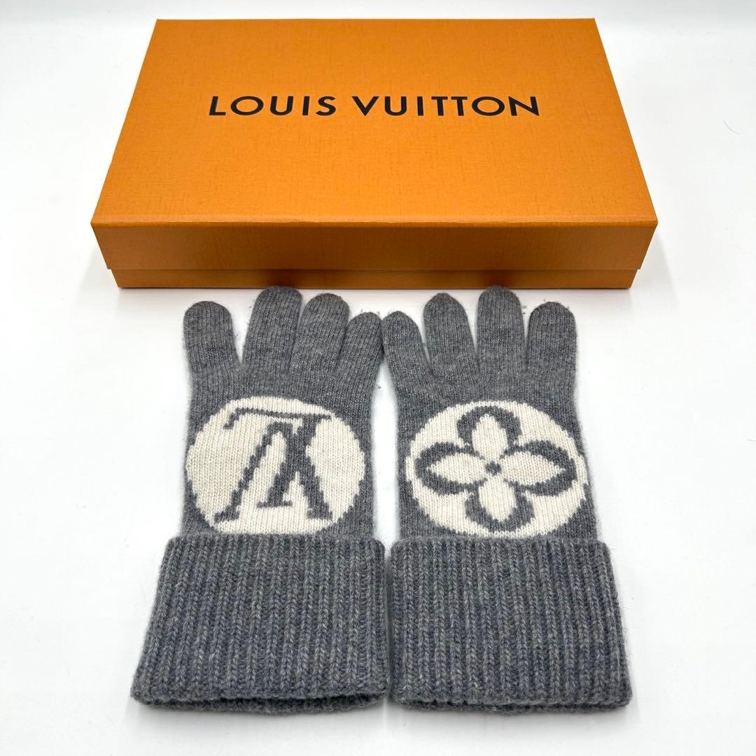 ❣️ルイヴィトン❣️メダリオン•エシャルプニットグローブ手袋【未使用品】