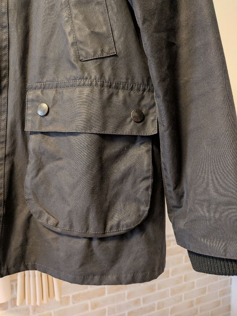 Barbour BEDALE ブラック黒 　バブアービデイル　美品