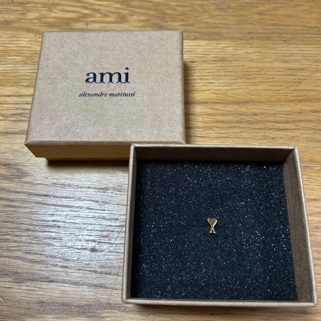 アミパリス　ハート型 ピアス(片耳用)