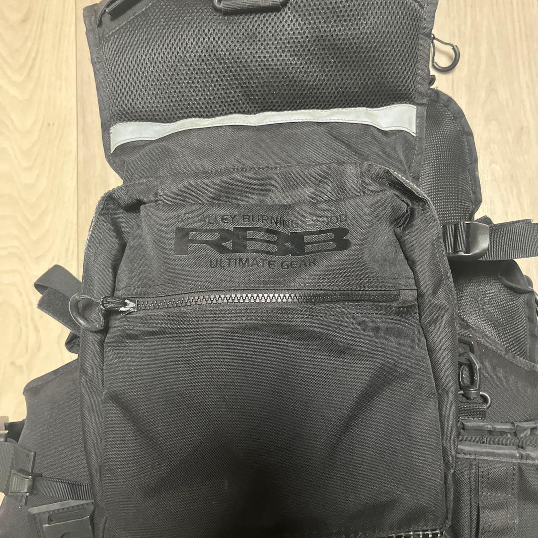 RBB ブラック フィッシングベスト
