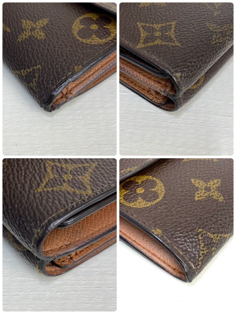 【ABランク✨️】VUITTON モノグラム ポルトカルクレディ 二つ折り財布