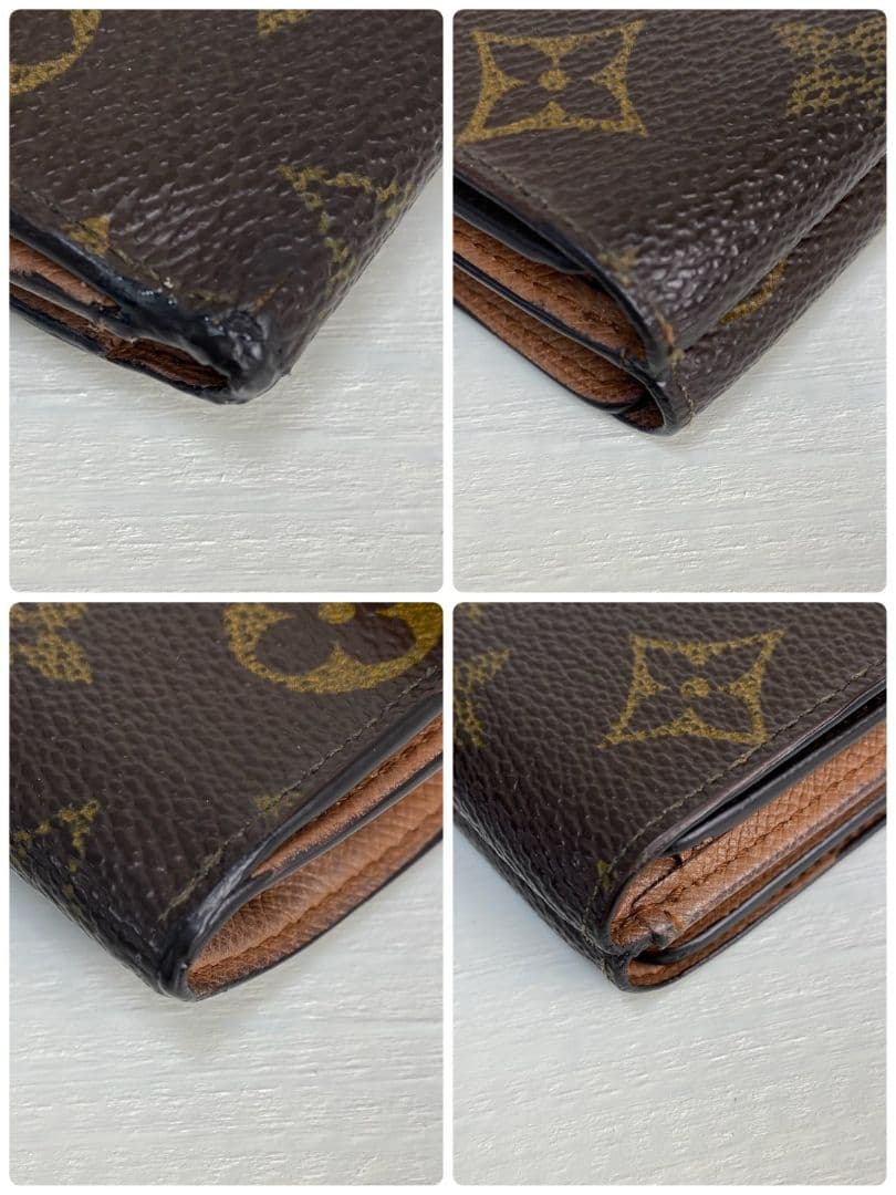 【ABランク✨️】VUITTON モノグラム ポルトカルクレディ 二つ折り財布