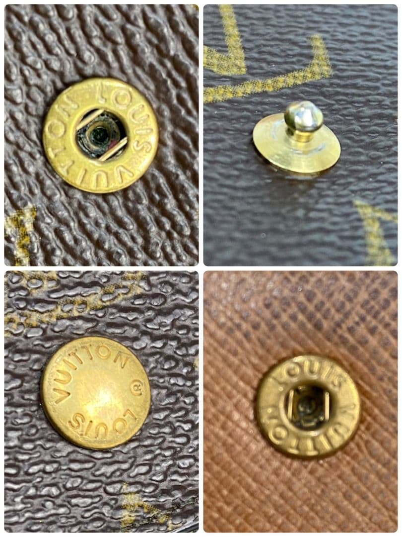 【ABランク✨️】VUITTON モノグラム ポルトカルクレディ 二つ折り財布