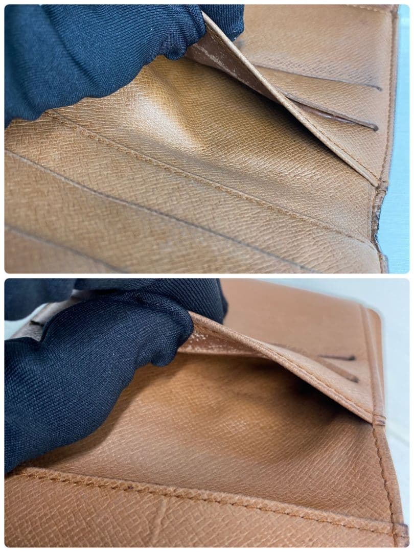 【ABランク✨️】VUITTON モノグラム ポルトカルクレディ 二つ折り財布