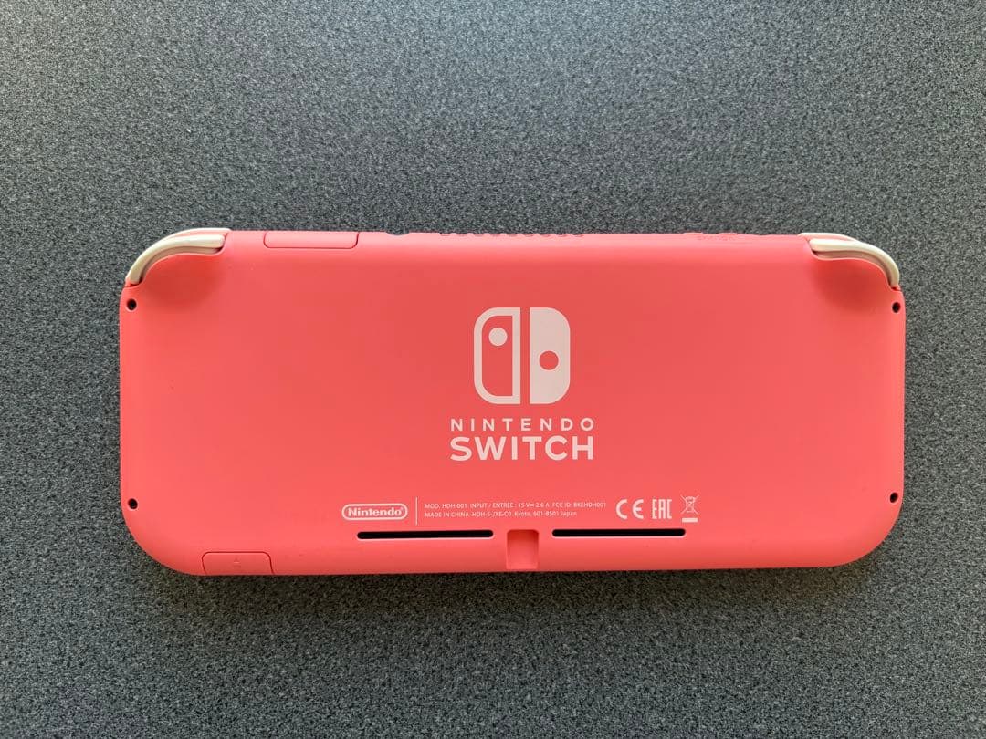 Nintendo Switch Lite コーラル　カバー・箱付き