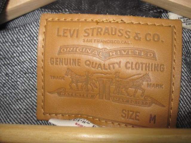 試着のみ Levi's(R) BIOTOP TYPE 2 TRUCKER BLK