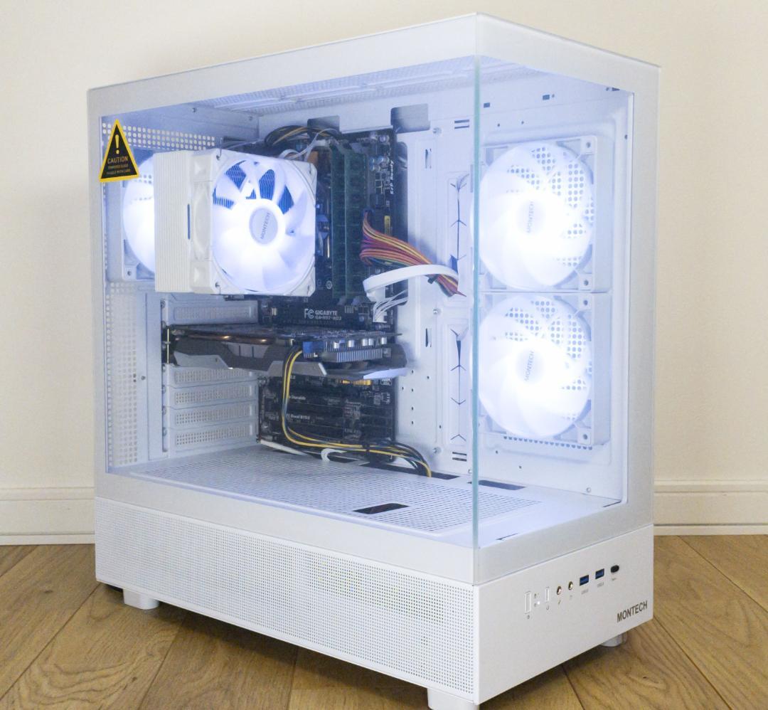 白ゲーミングPC i7-4790/GTX1060/SSD480GB