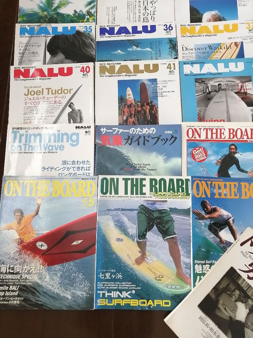 31冊★NALUセット、ナルー サーフィン ロングボード