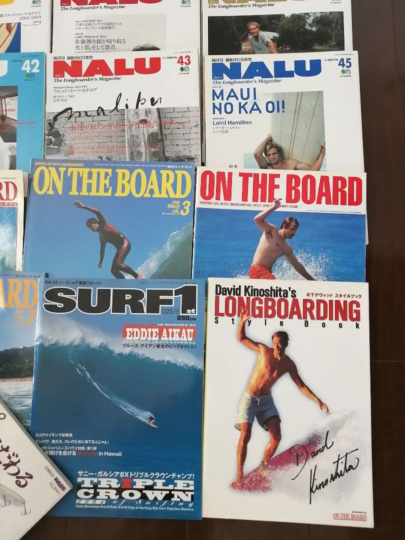 31冊★NALUセット、ナルー サーフィン ロングボード