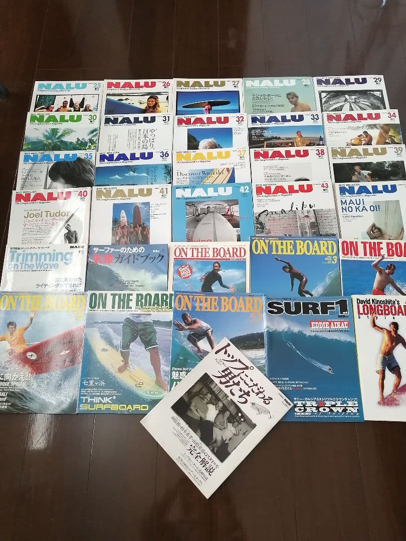 31冊★NALUセット、ナルー サーフィン ロングボード