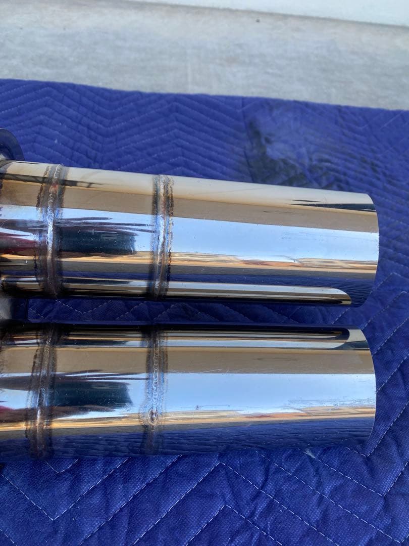 ゼストスパーク ロッソモデロ デュアルエンドパイプマフラー ＋出口延長加工