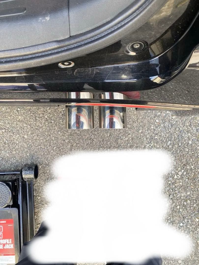 ゼストスパーク ロッソモデロ デュアルエンドパイプマフラー ＋出口延長加工