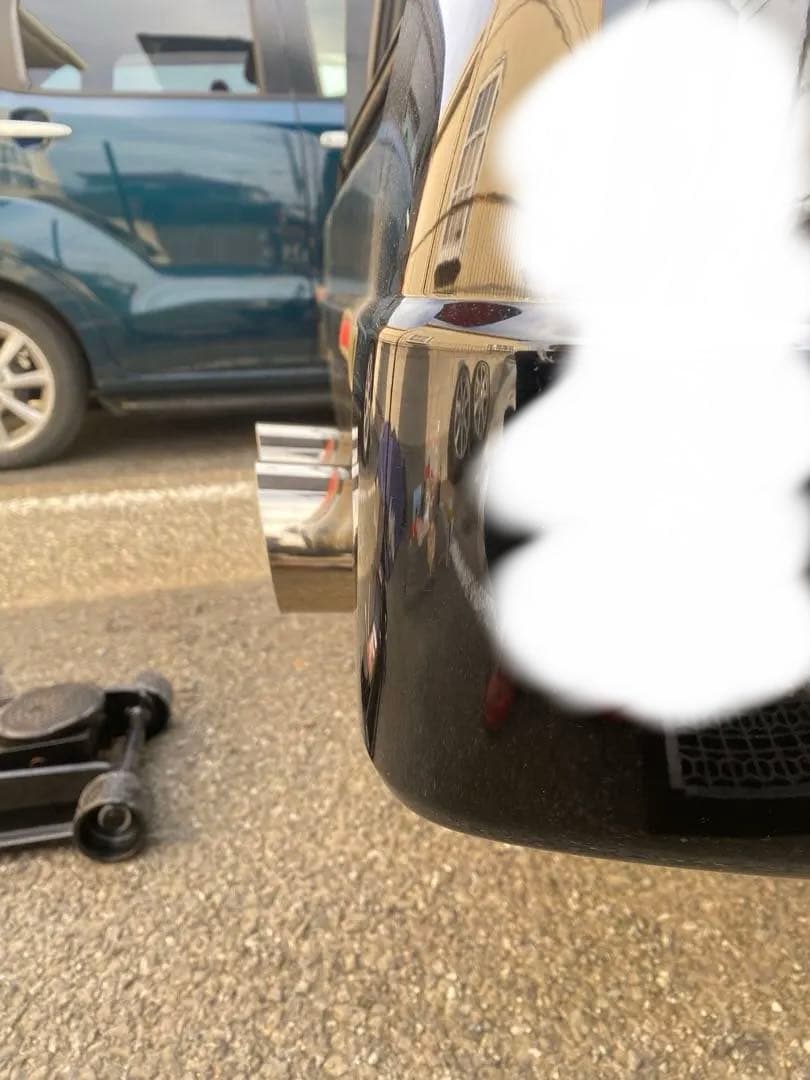 ゼストスパーク ロッソモデロ デュアルエンドパイプマフラー ＋出口延長加工