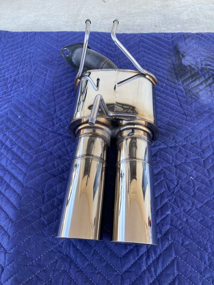 ゼストスパーク ロッソモデロ デュアルエンドパイプマフラー ＋出口延長加工