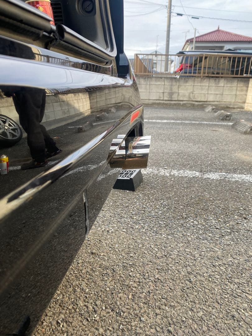 ゼストスパーク ロッソモデロ デュアルエンドパイプマフラー ＋出口延長加工