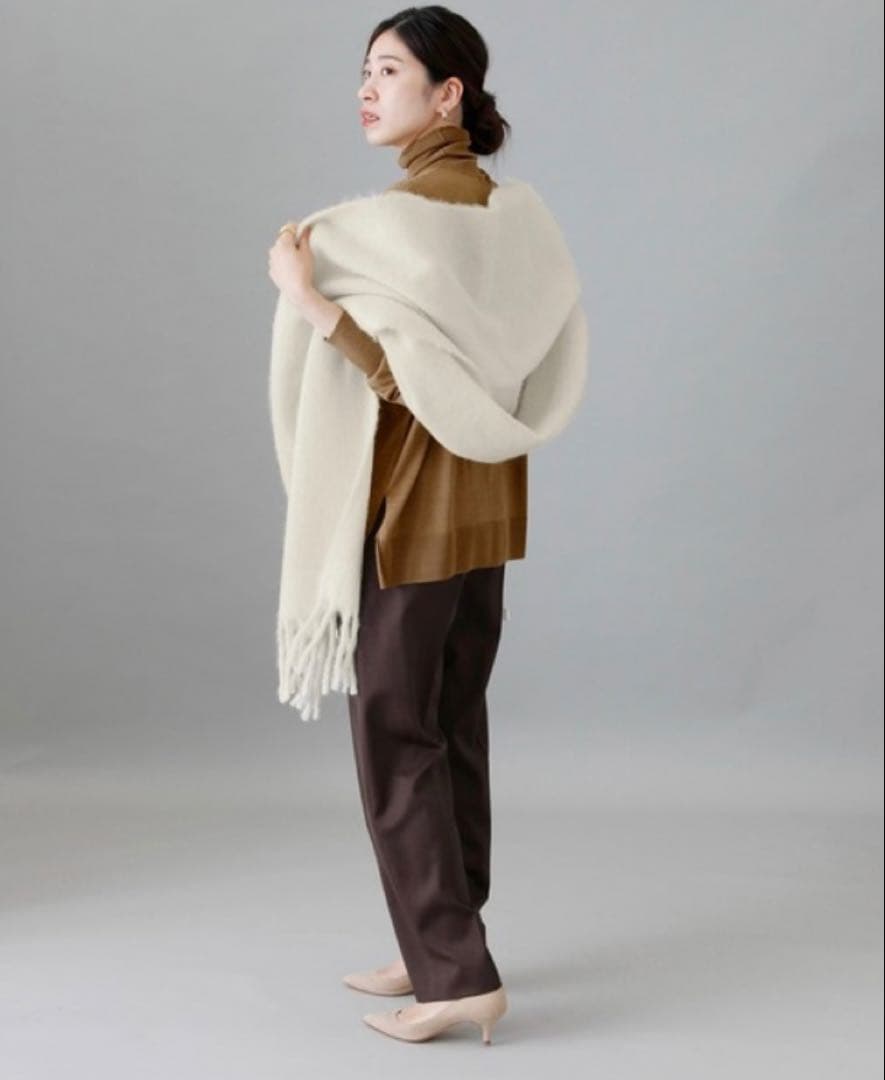 cheese様極美品✨ASAUCE MELER アルパカウールチャンキーストール