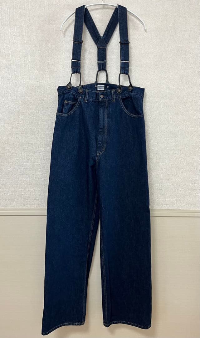 FRAMeWORK PAYDAYサスペンダー付きデニム