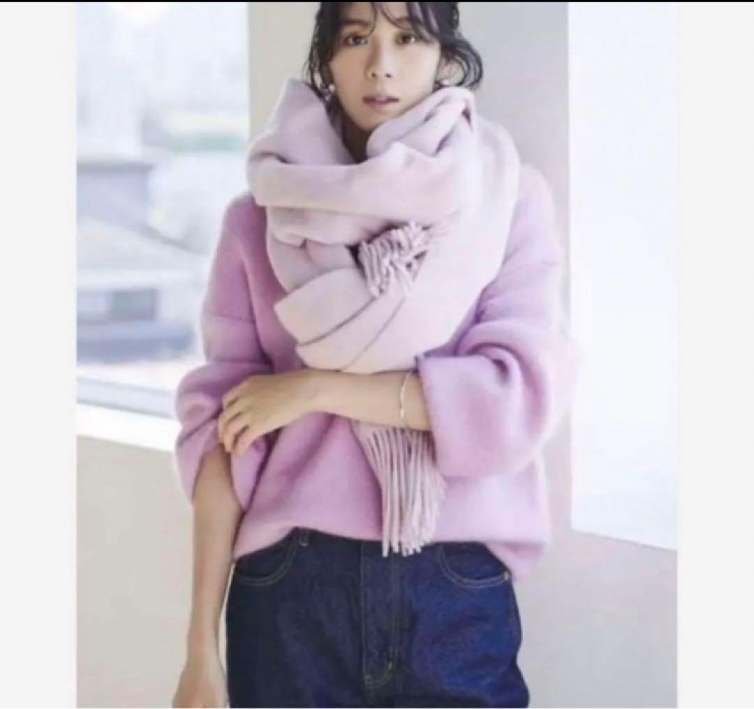 ASAUCE MELER アソースメレ スポンディッシュウールストール　ホワイト