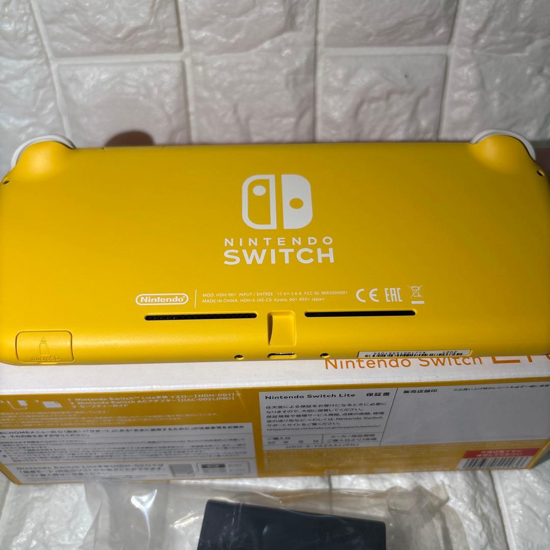 Nintendo Switch Lite イエロー　　　　　　　　3