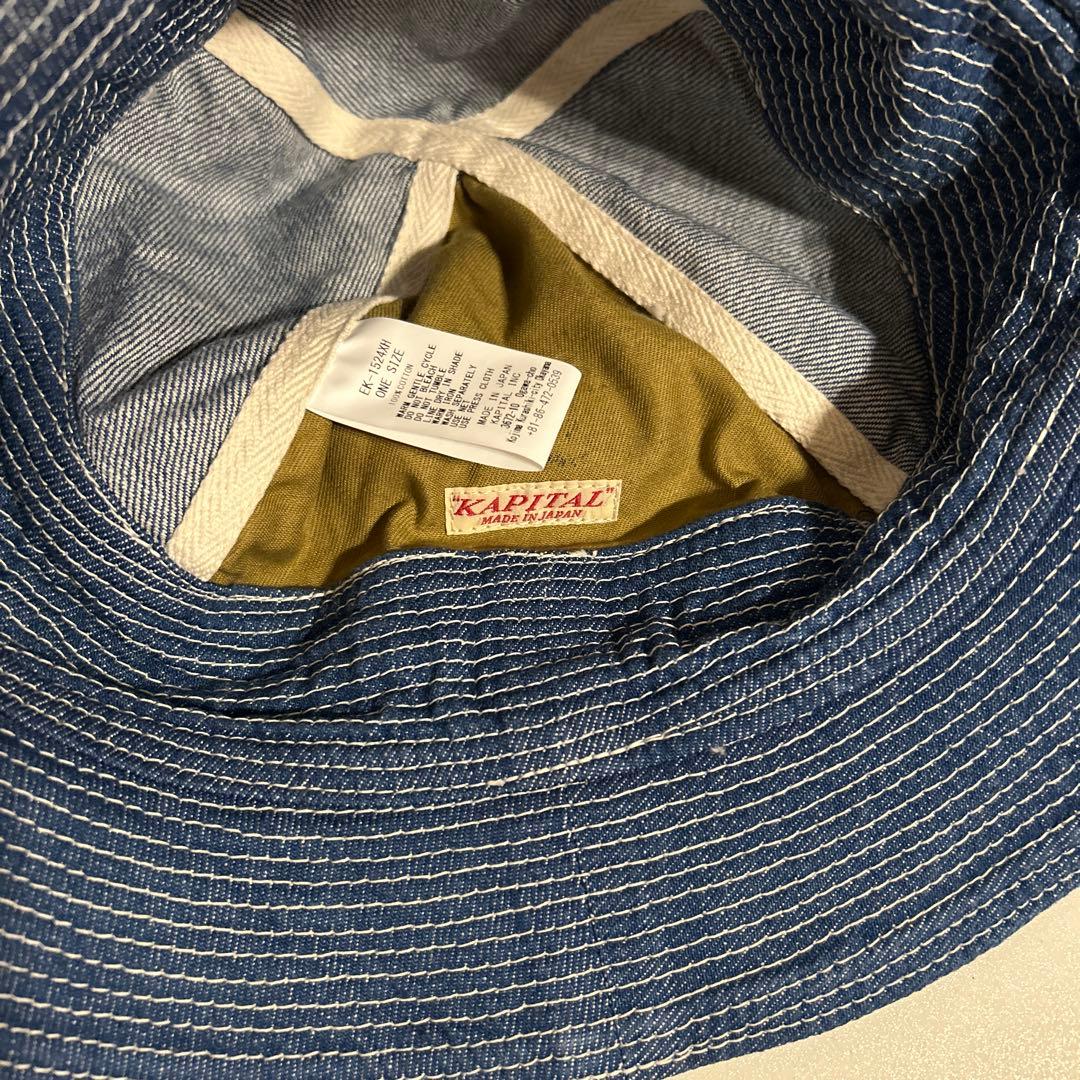 Kapital キャピタル　“老人と海” バケツハット