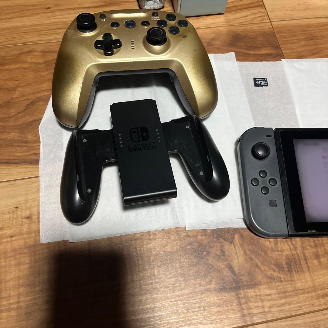 最終値下げ！中古品！Nintendo Switch 本体 64GB SDカード
