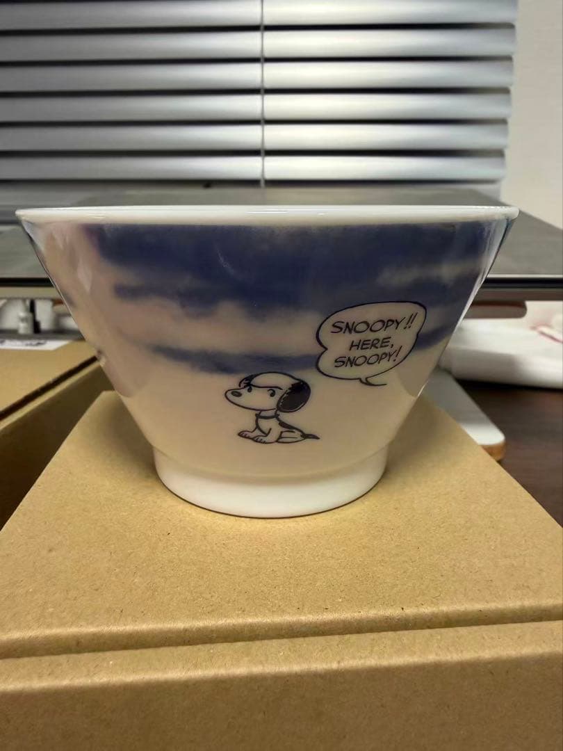 新品　スヌーピー　ミュージアム　お茶碗 50's SN＆CB 2個セット　和風