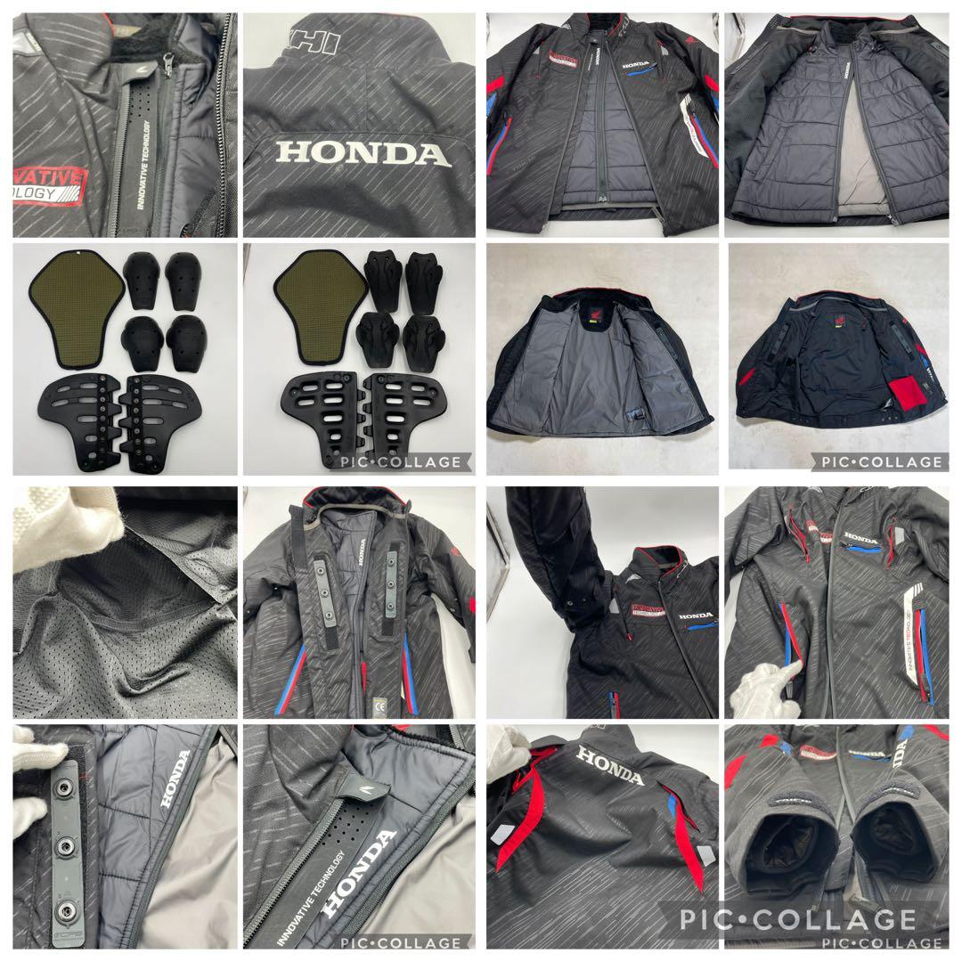 超美品　Honda×タイチ オールシーズンジャケット　胸部脊髄肘肩　プロテクター