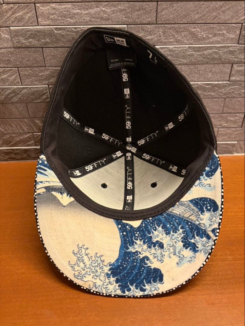 NEWERAニューエラ59FIFTY 浮世絵　葛飾北斎