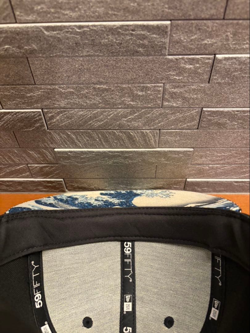 NEWERAニューエラ59FIFTY 浮世絵　葛飾北斎