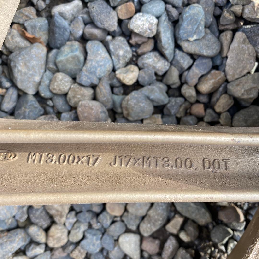 nsr250 マグネシウムホイール　17インチ3j